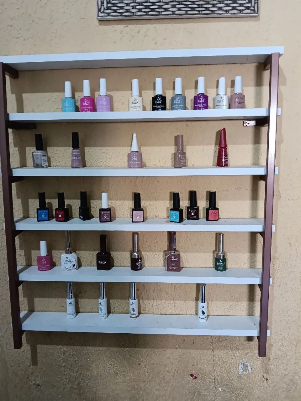 Mesa de nail designer e suporte de esmalte  - Foto 2