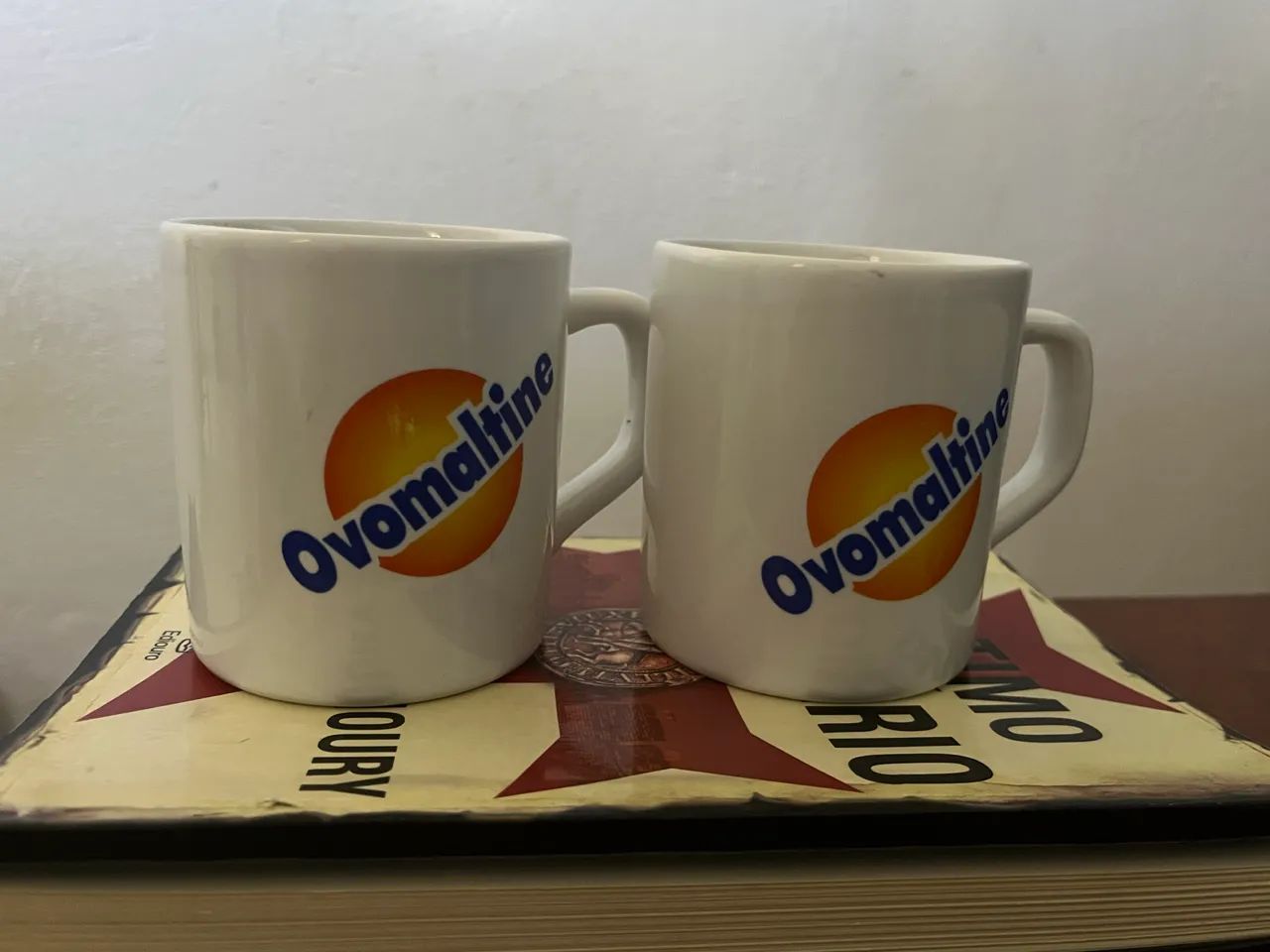 2 canecas de porcelana Pozzani