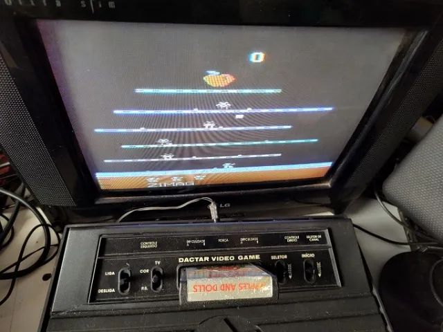 Atari: Apples And Dolls - Jogo Original Com Desgastes - Foto 4