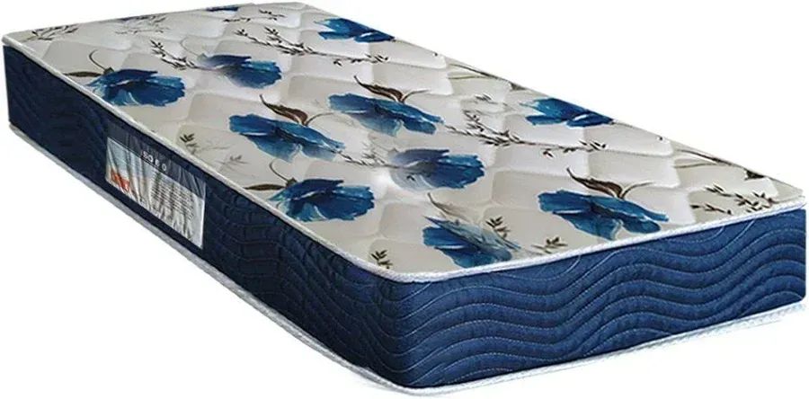 Colchão Solteiro Ortobom Azul/Branco 1.88x0.88 