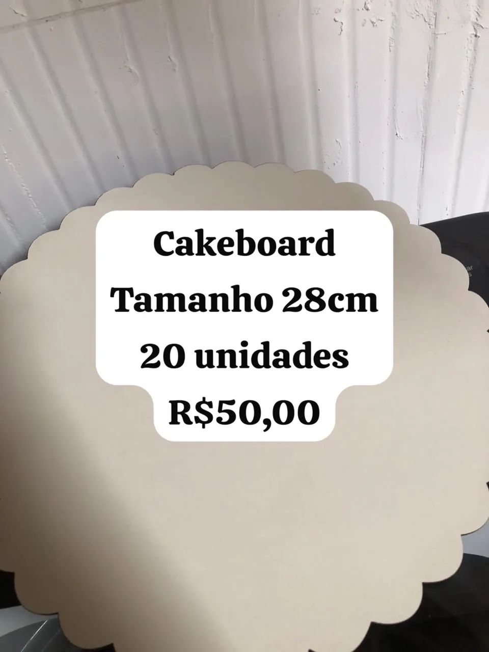 Cakeboard para bolo