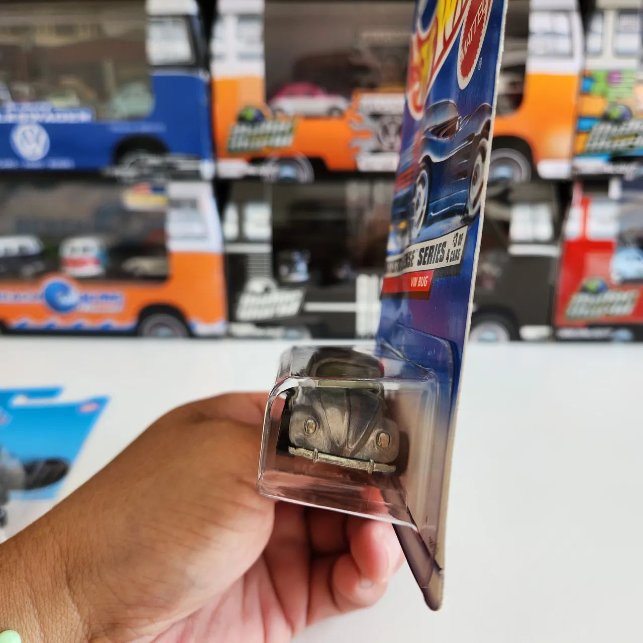 Raro Hot Wheels 1998 12th Convention ZAMAC /500 VW Bug - Hobbies e