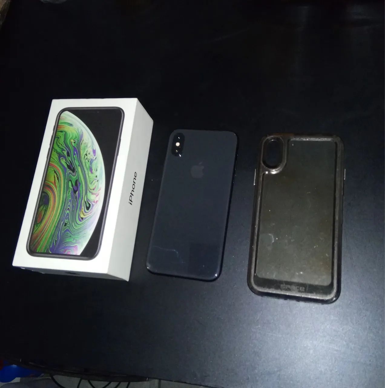 IPHONE XS 256GB C/ PELÍCULA, PERFEITO ESTADO