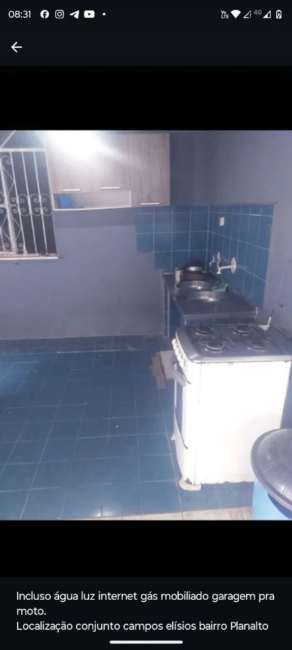 Alugo quarto com banheiro no planalto  - Foto 3
