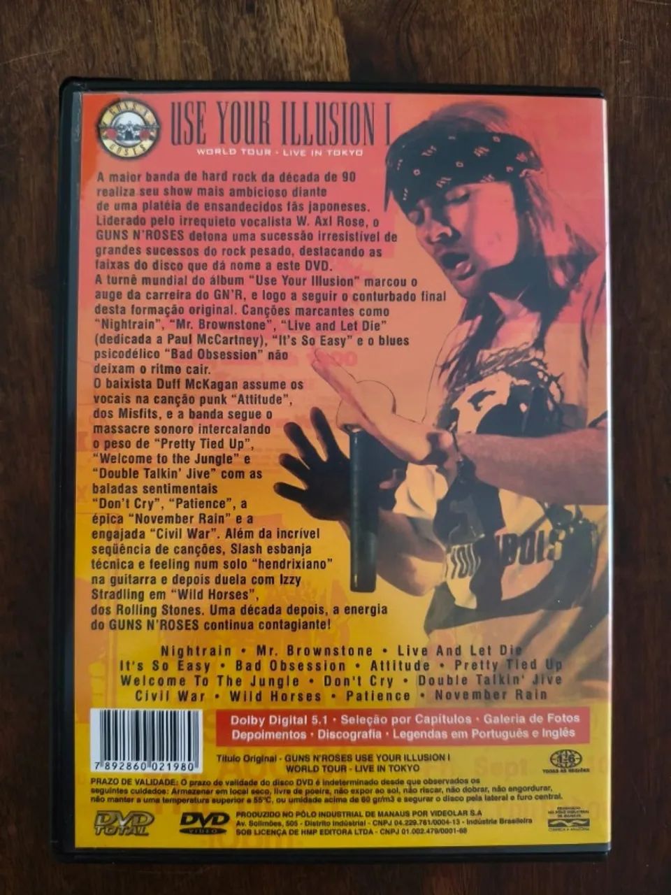 DVD Guns In Roses Use Your Illusion I  - Foto 2
