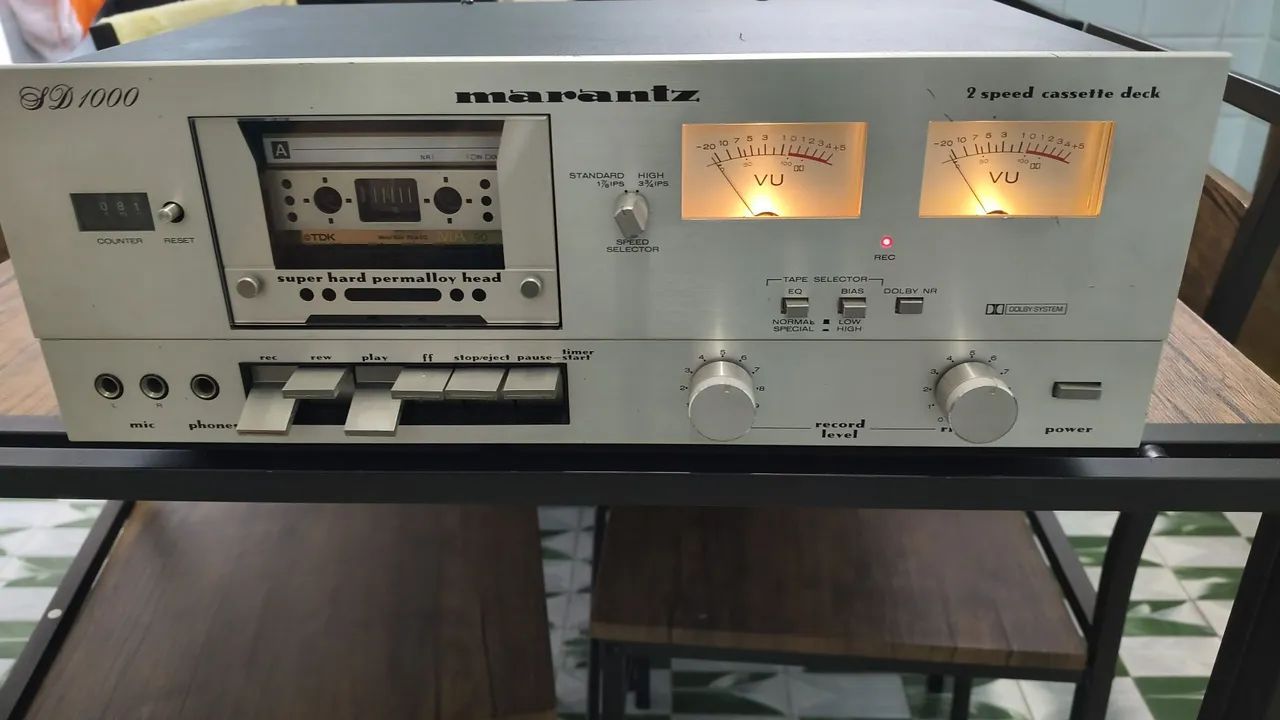 Marantz SD 1000 tape deck marantz cassette deck - Aparelhos de Som