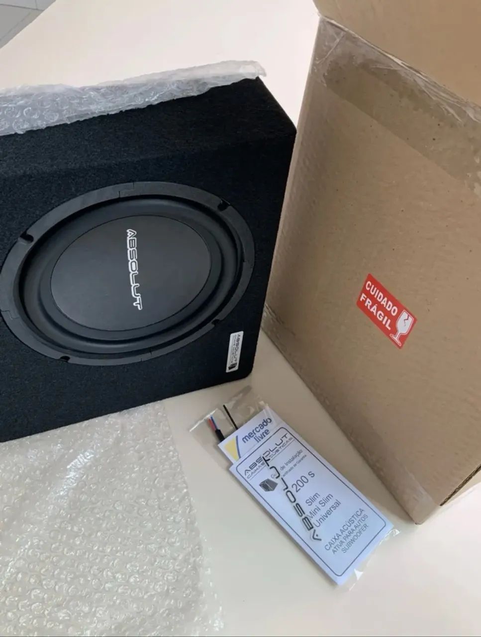 Caixa Subwoofer Slim com amplificador  - Foto 4