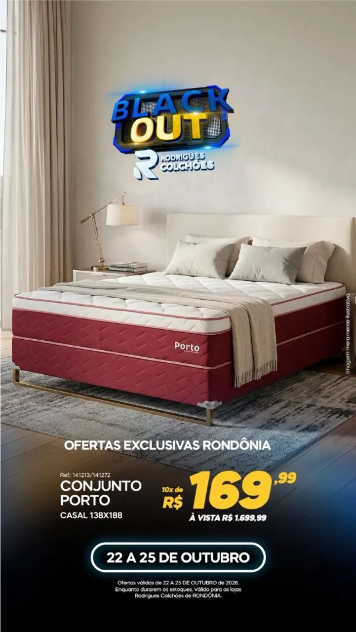 ? CAMA COMPLETA COM CONFORTO E QUALIDADE! ? OFERTA IMPERDÍVEL ? COMPRE JÁ A SUA! - Foto 3