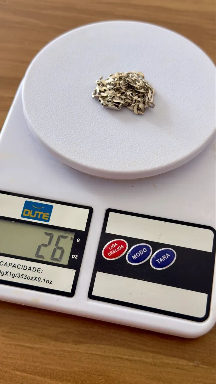 Cordão de prata 925 - Foto 3