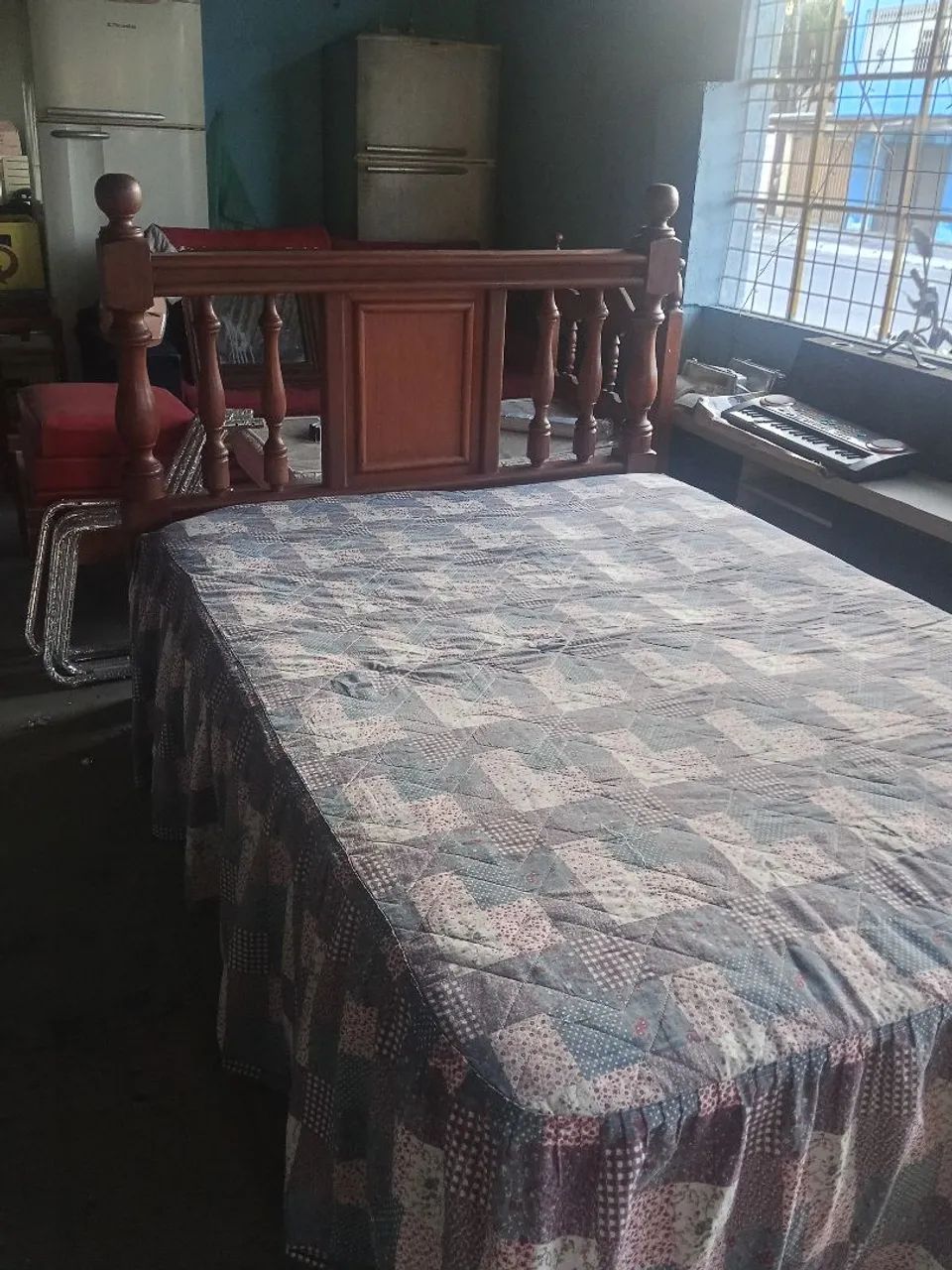 Cama casal mais colchão  - Foto 3