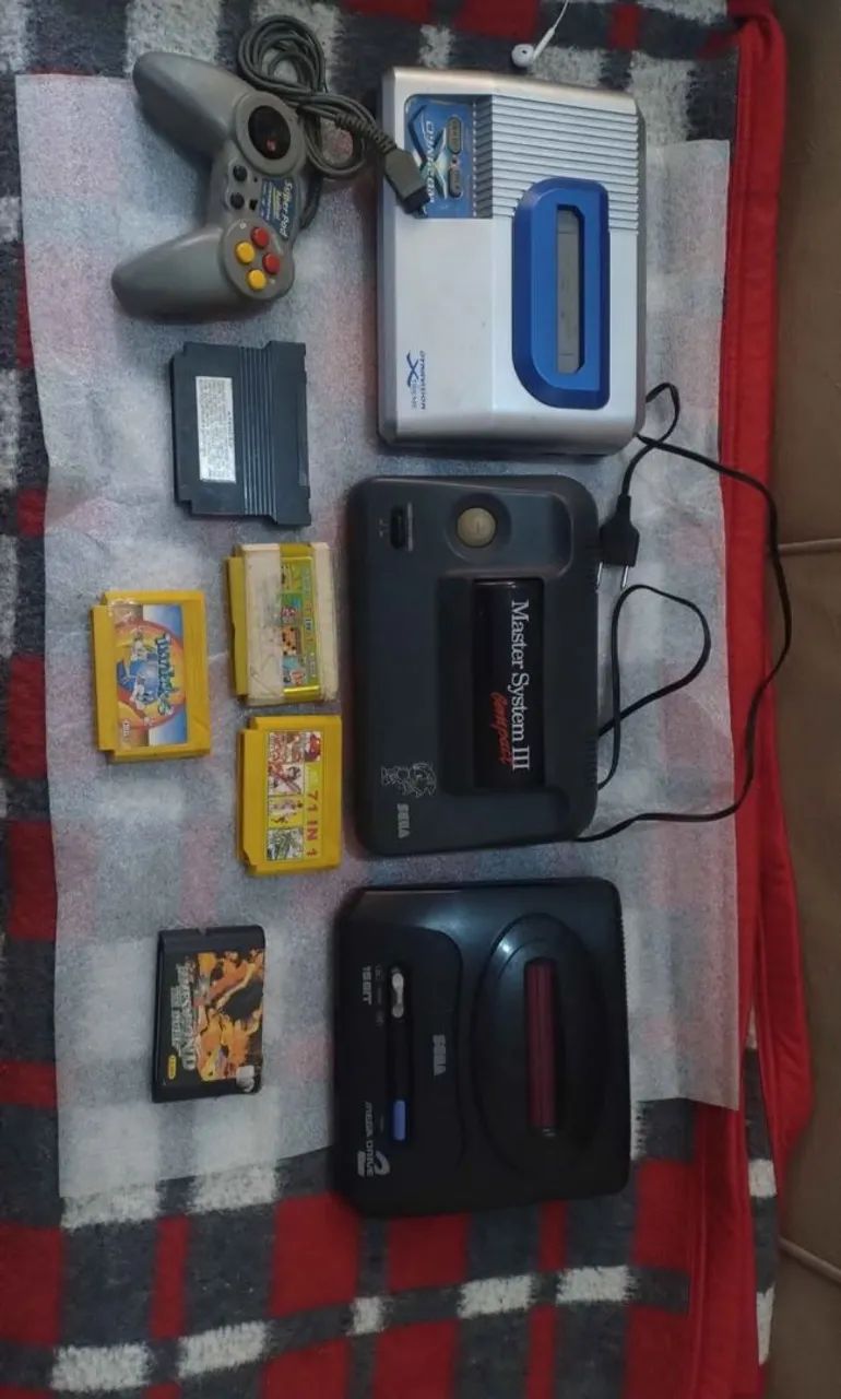 Lote de games antigos funcionando 