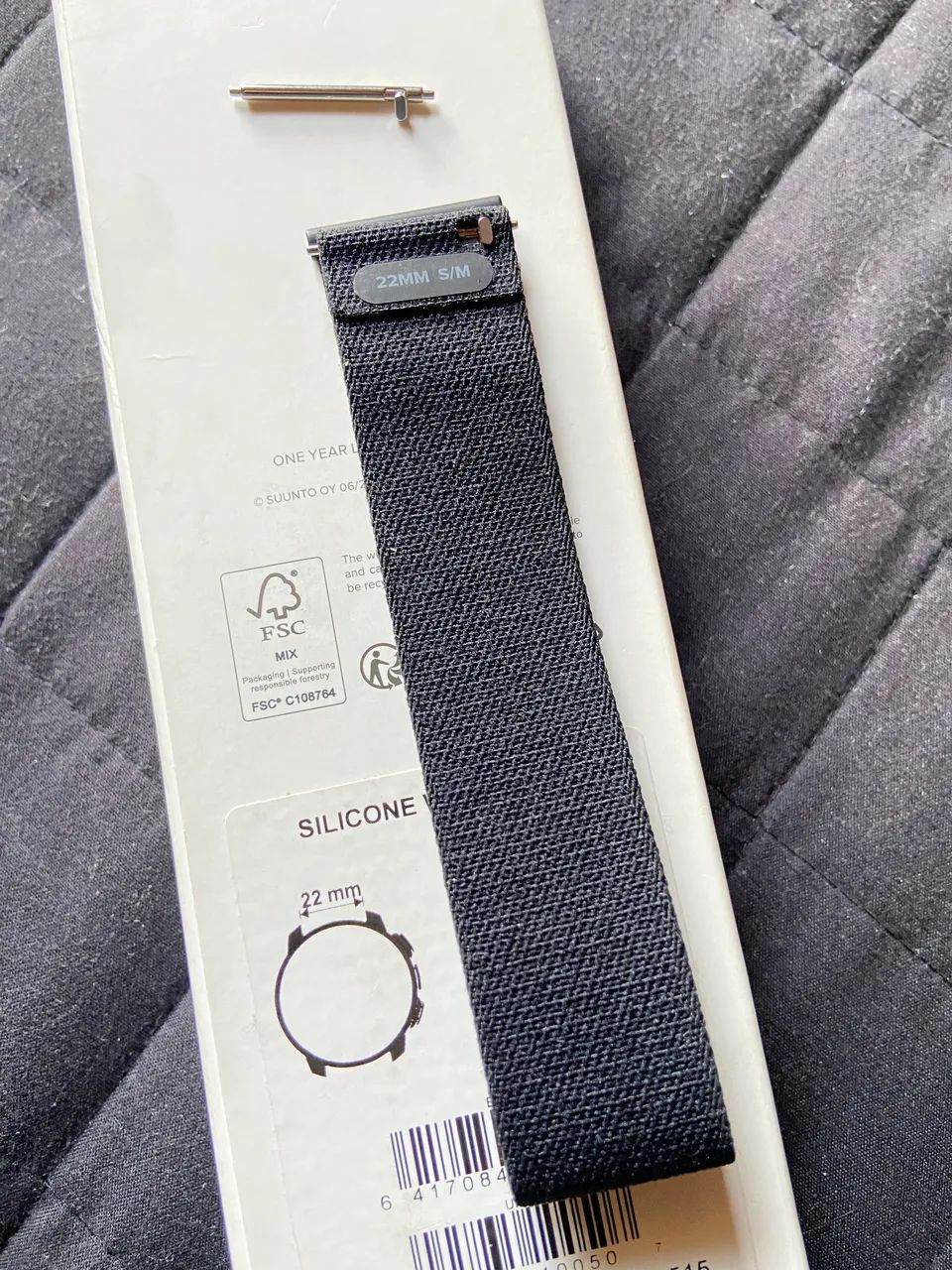 Pulseira Suunto Nylon 22mm Original  - Foto 2