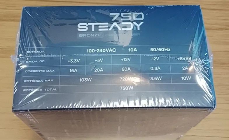 Fonte 750W 80 Plus MACH1 - Foto 3