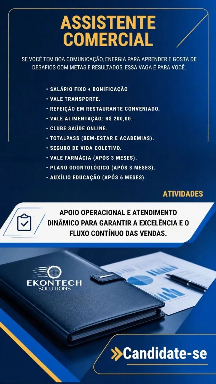 Assistente Comercial