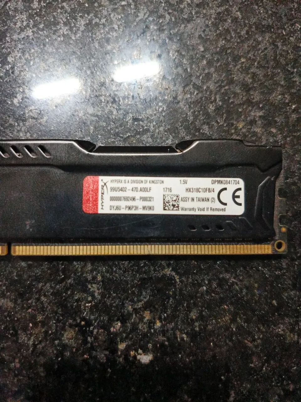 Memória Ram DDR3 4g Fury hyperx - Foto 2