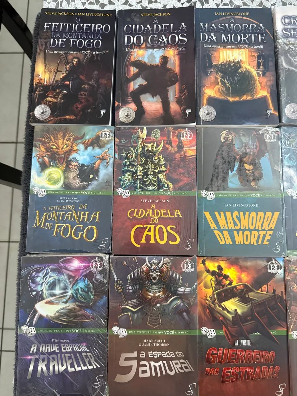 Coleção Fighting Fantasy - Jambô - Livros e revistas - Parque das