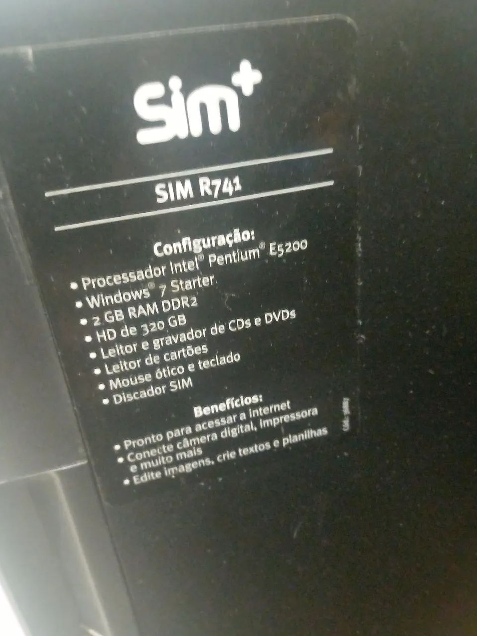 Vendo CPU positivo Sim 320 Gb - Foto 4