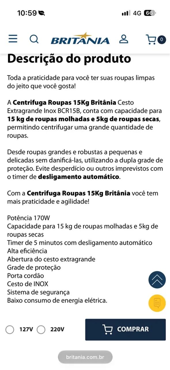 Centrifuga Britânia  - Foto 5