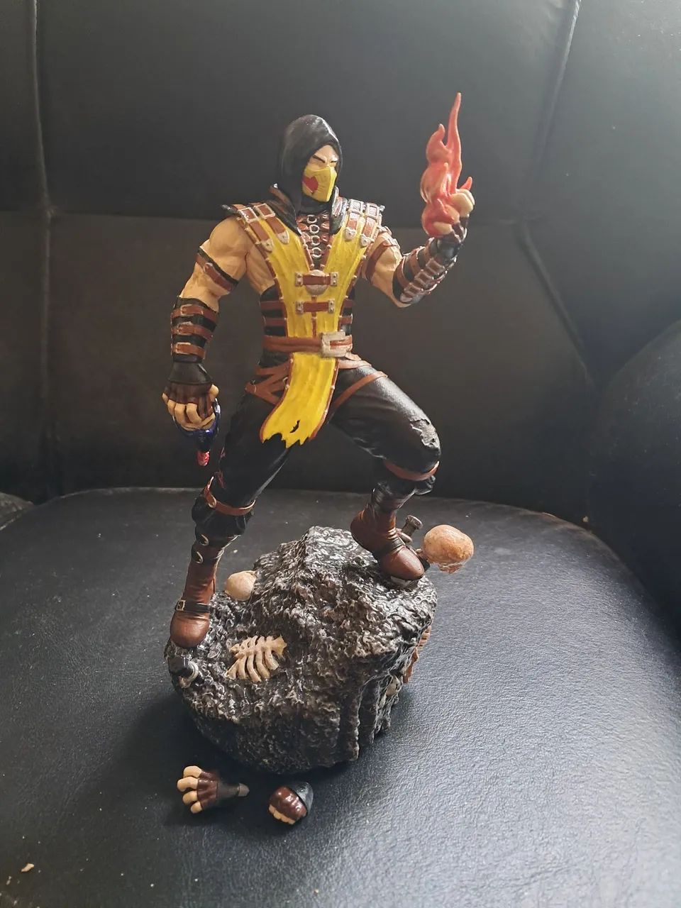 BIG BODY CMC Creative NO.EX フィギュア Action figure de resina Scorpion Mortal Kombat . - Hobbies e