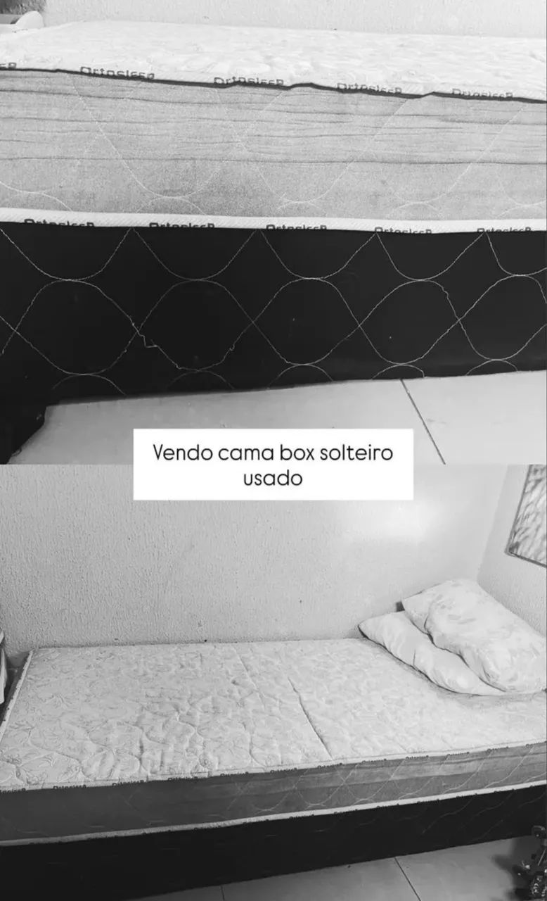 Cama box solteiro 