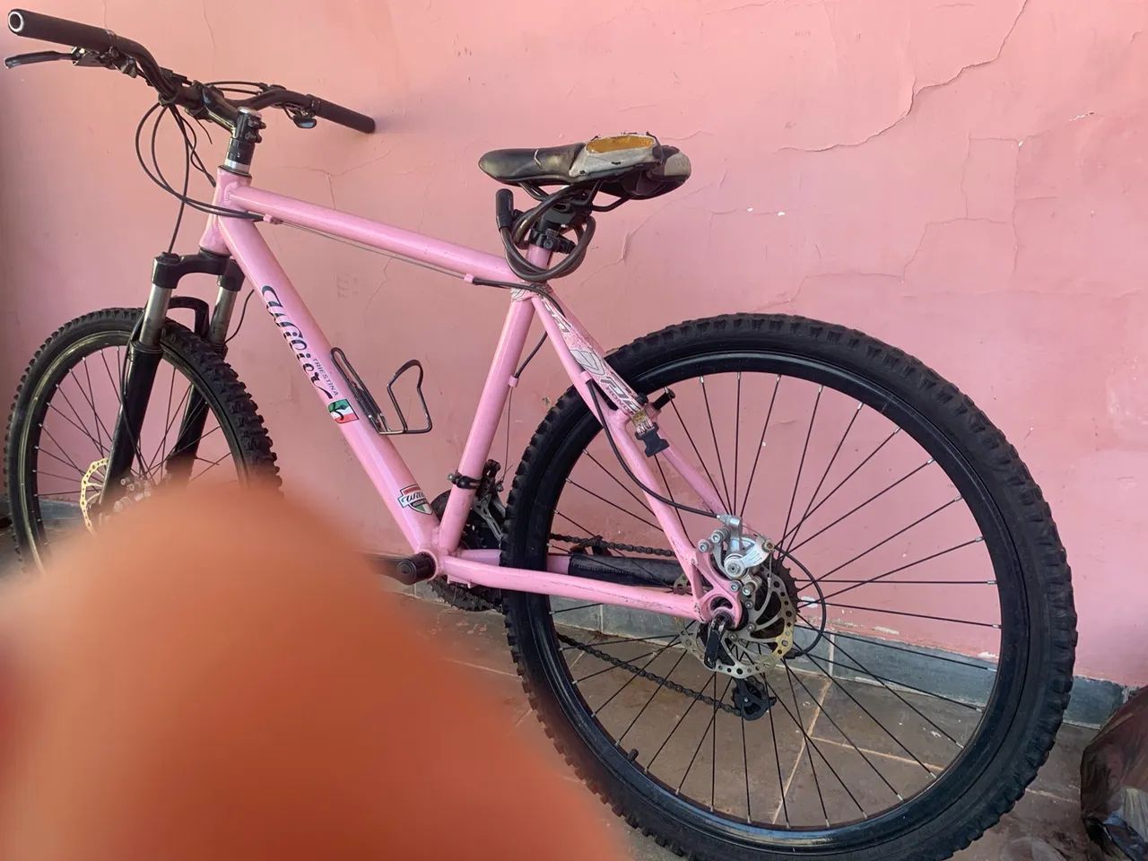 Bicicleta rosa  - Foto 4