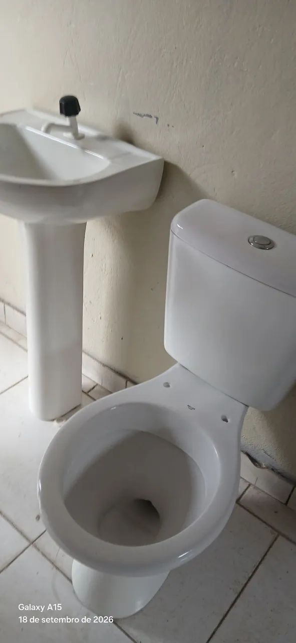 Vaso acoplado branco - Foto 3