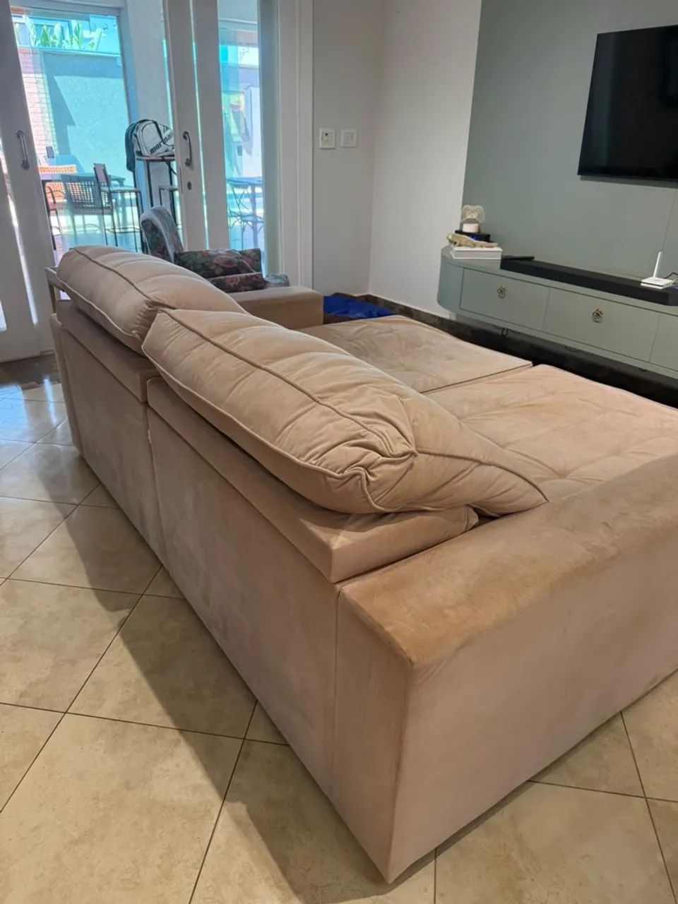 Sofa Retrátil 2 metros - Foto 3