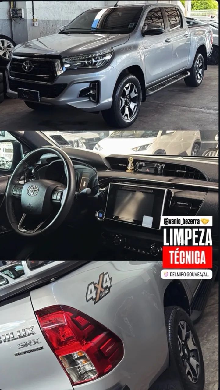 Toyota Hilux CD 4X4 2.8 DIESEL AUT. 2019