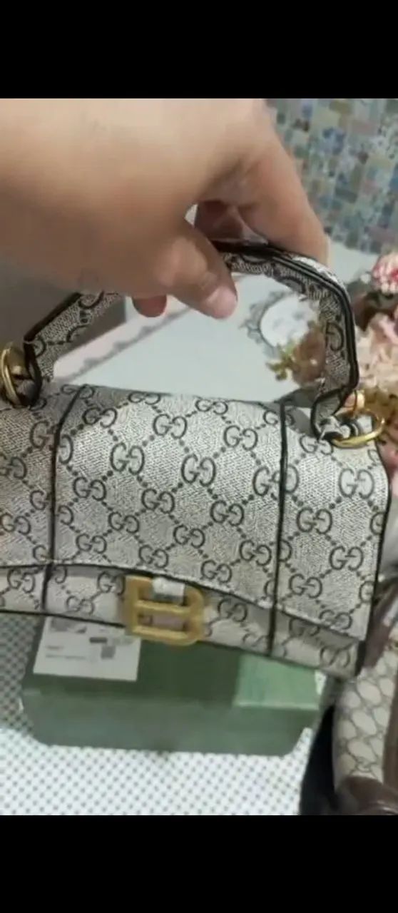 Bolsa primeira linha Gucci com caixa  - Foto 4