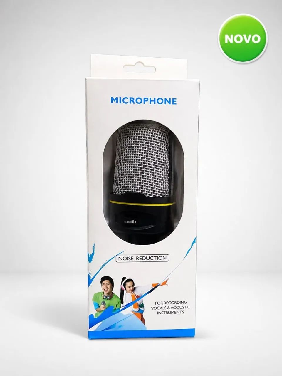 Microfone Condensador com Tripé e Cabo P2 - Foto 2