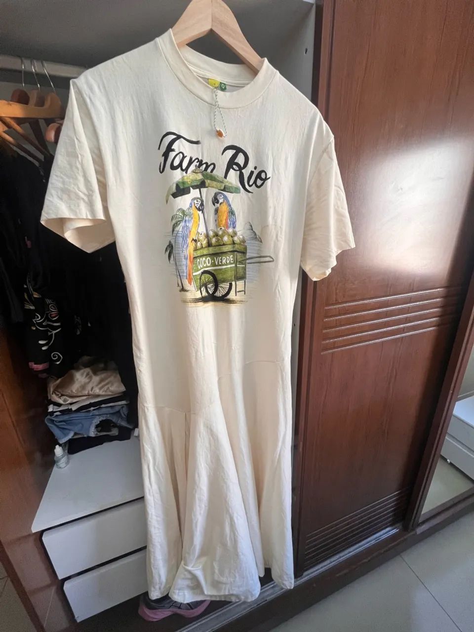 Vestido t shirt farm p  - Foto 2