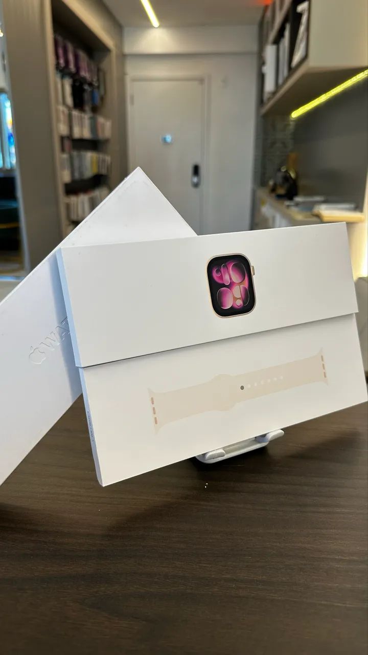 Apple Watch Séries 11 42mm Rosé Novo Lacrado / Loja Física  - Foto 4