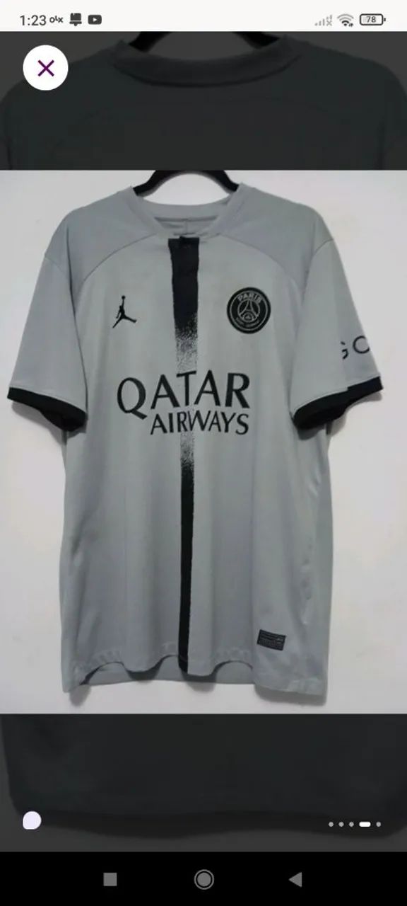 Camisa PSG Asian Tour #30 Messi Autografada Certificada - Roupas