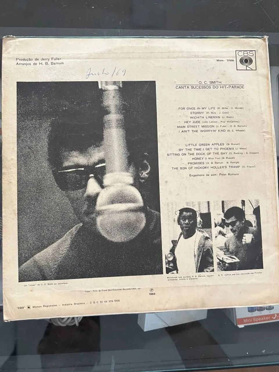Vinil O C Smith For Once In My Life - Foto 2