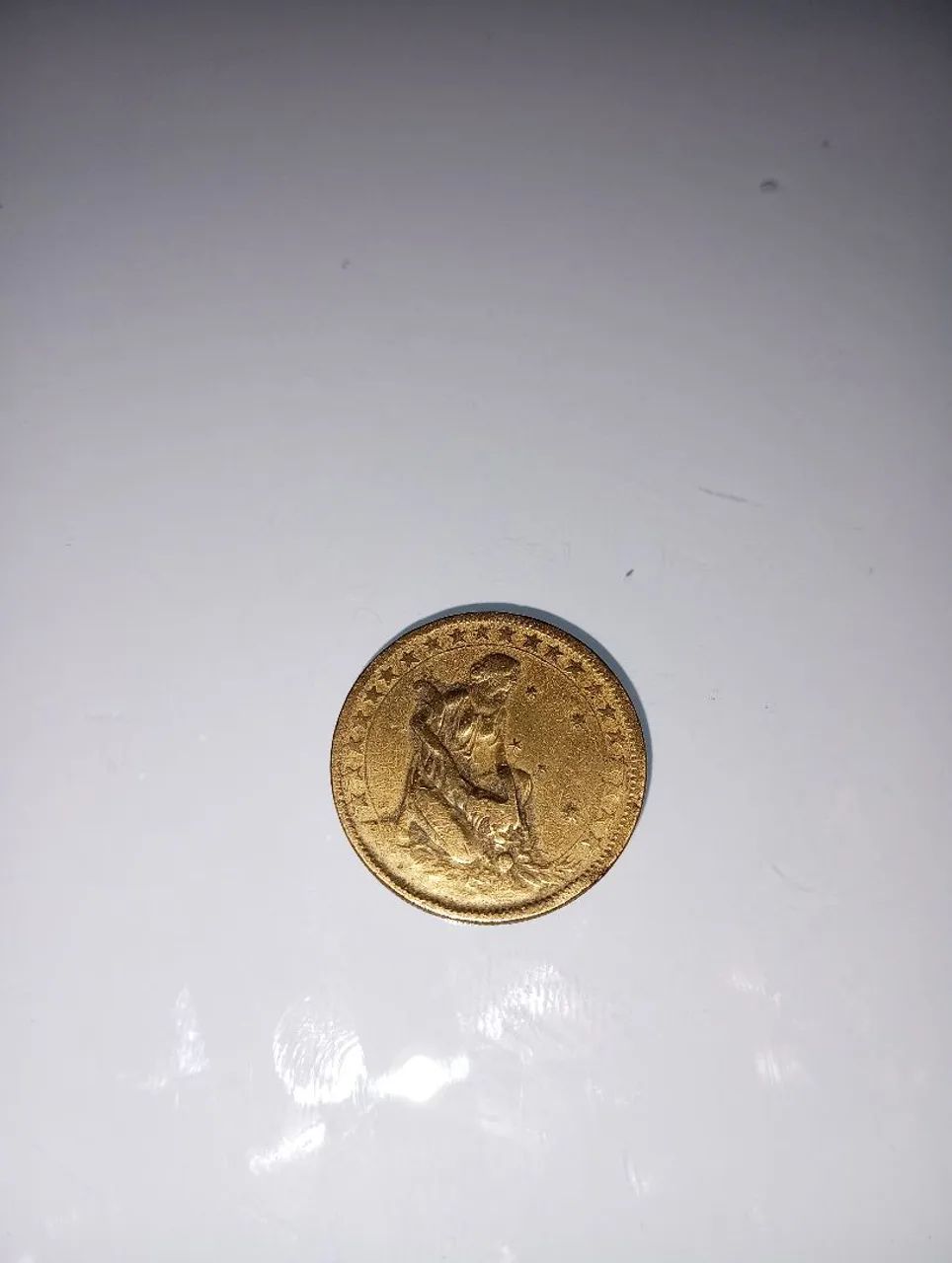 1000 réis 1927  - Foto 2