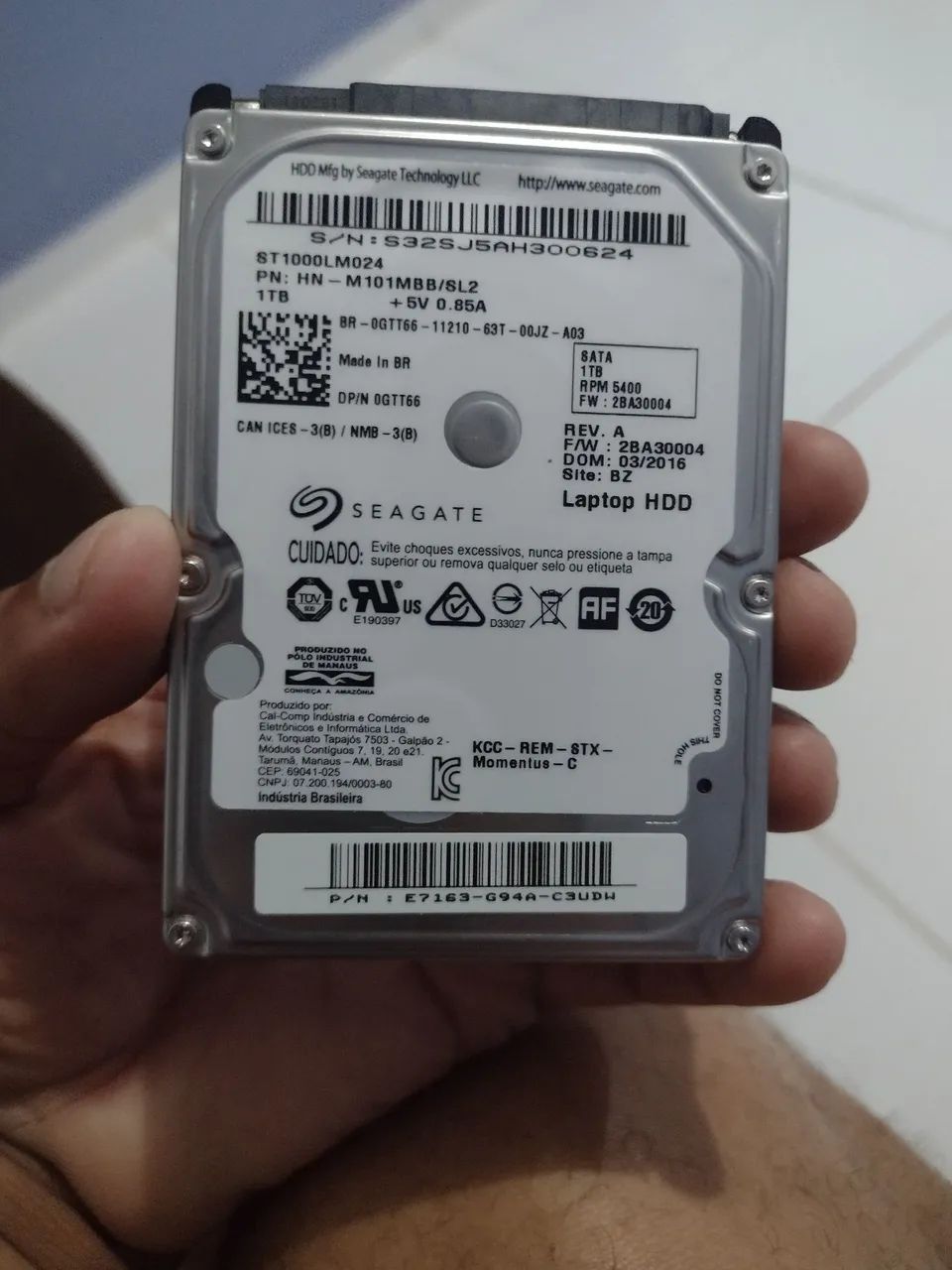 HD notebook 1TB  - Foto 2