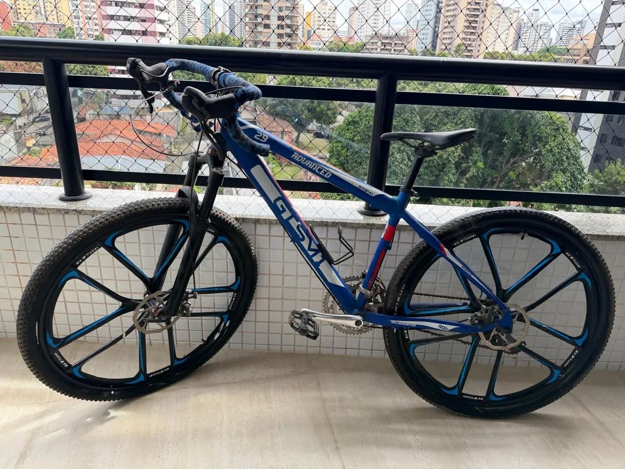 Bicicleta GTS M1 Advanced Aro 29 - Top, com rodas esportivas - Foto 4