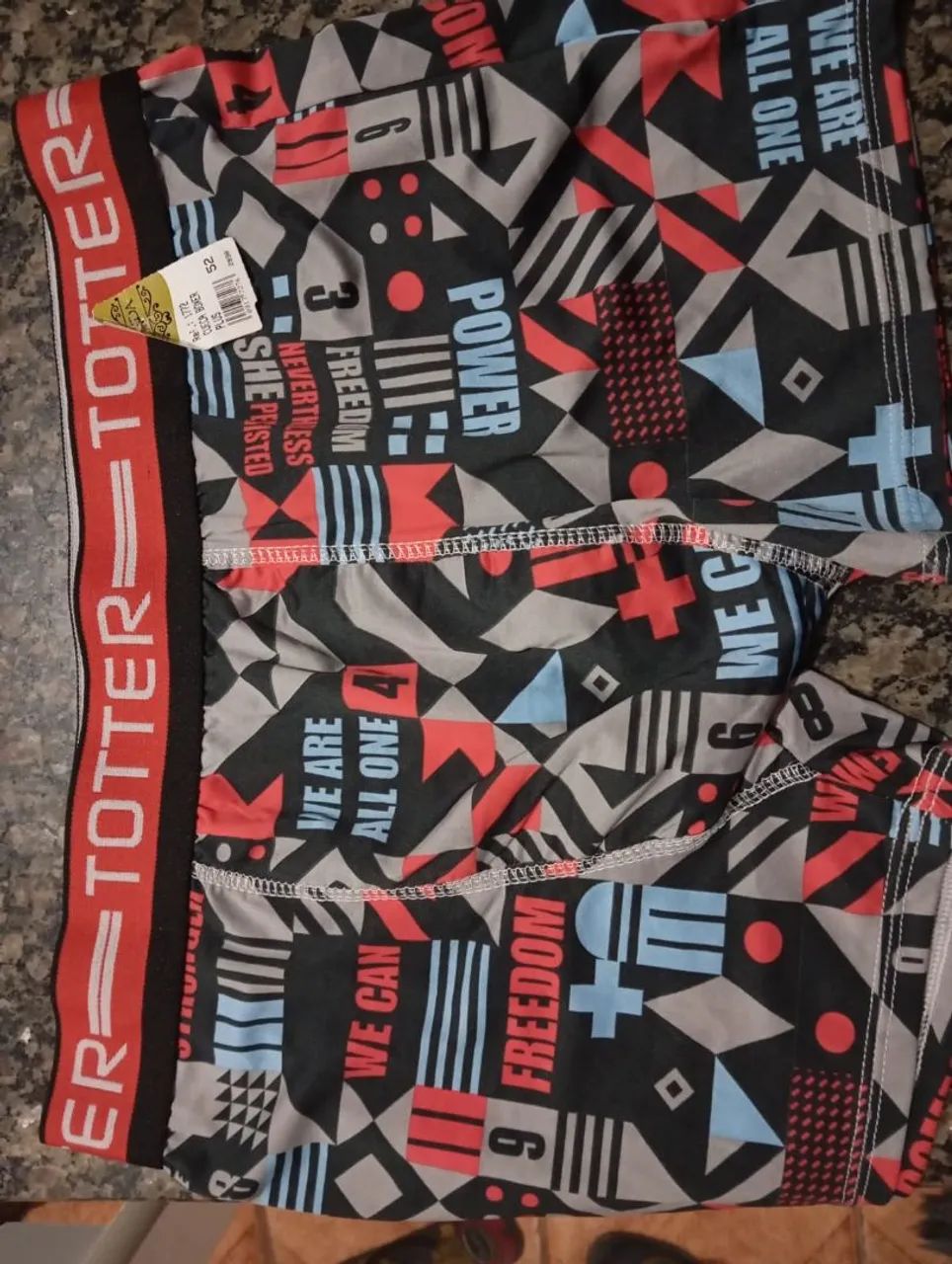cueca boxer plus Totter-Totter - Tamanho 52
