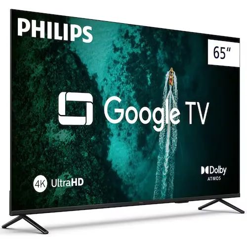 Smart TV 65 4K Philips 65PUG741978 Google TV Comando de Voz Dolby Atmos - Foto 2