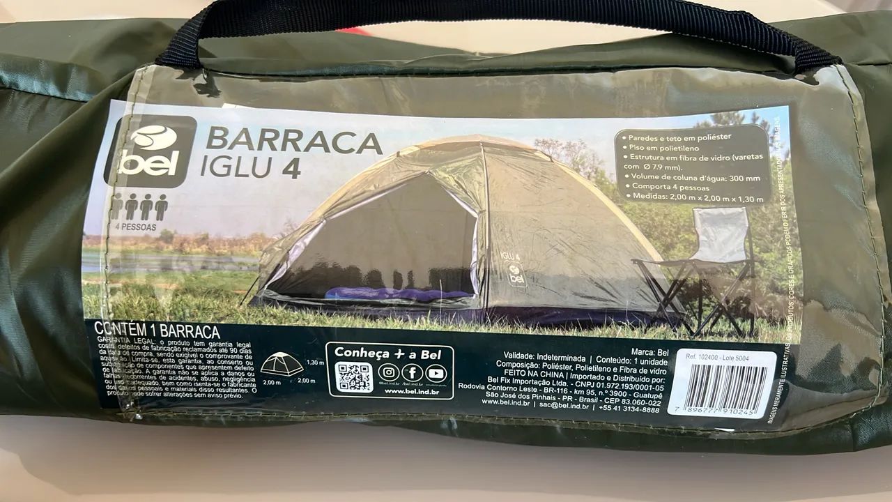 BARRACA 4 PESSOAS IGLU BELFIX - Foto 5