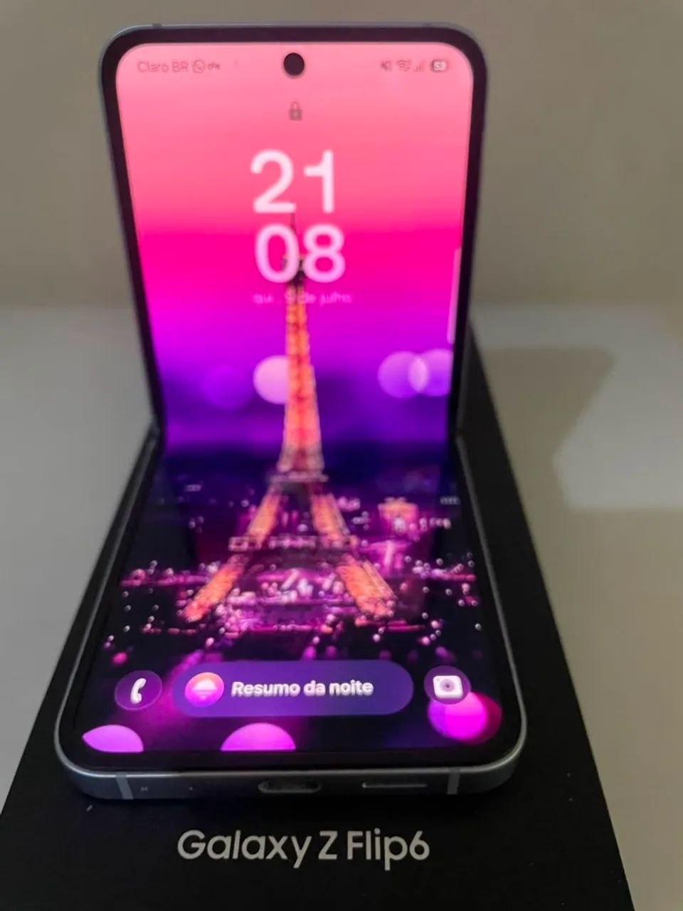 Z Flip 6 mais Galaxy whatch 4 troco por celular,  pc, notebook ou game - Foto 5