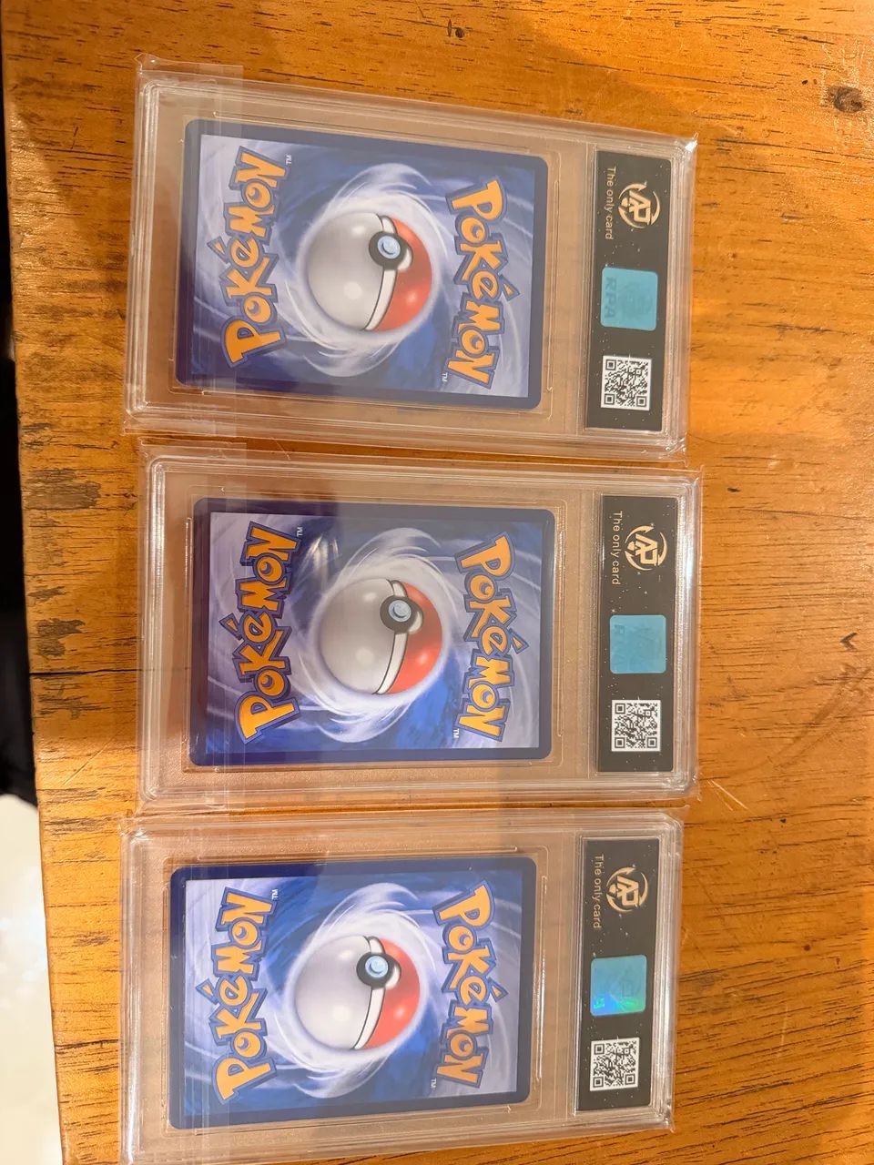 Kit cartas Pokémon graduadas TCG Venusaur Charizard Blastoise ex SR RPA 10 - Foto 4