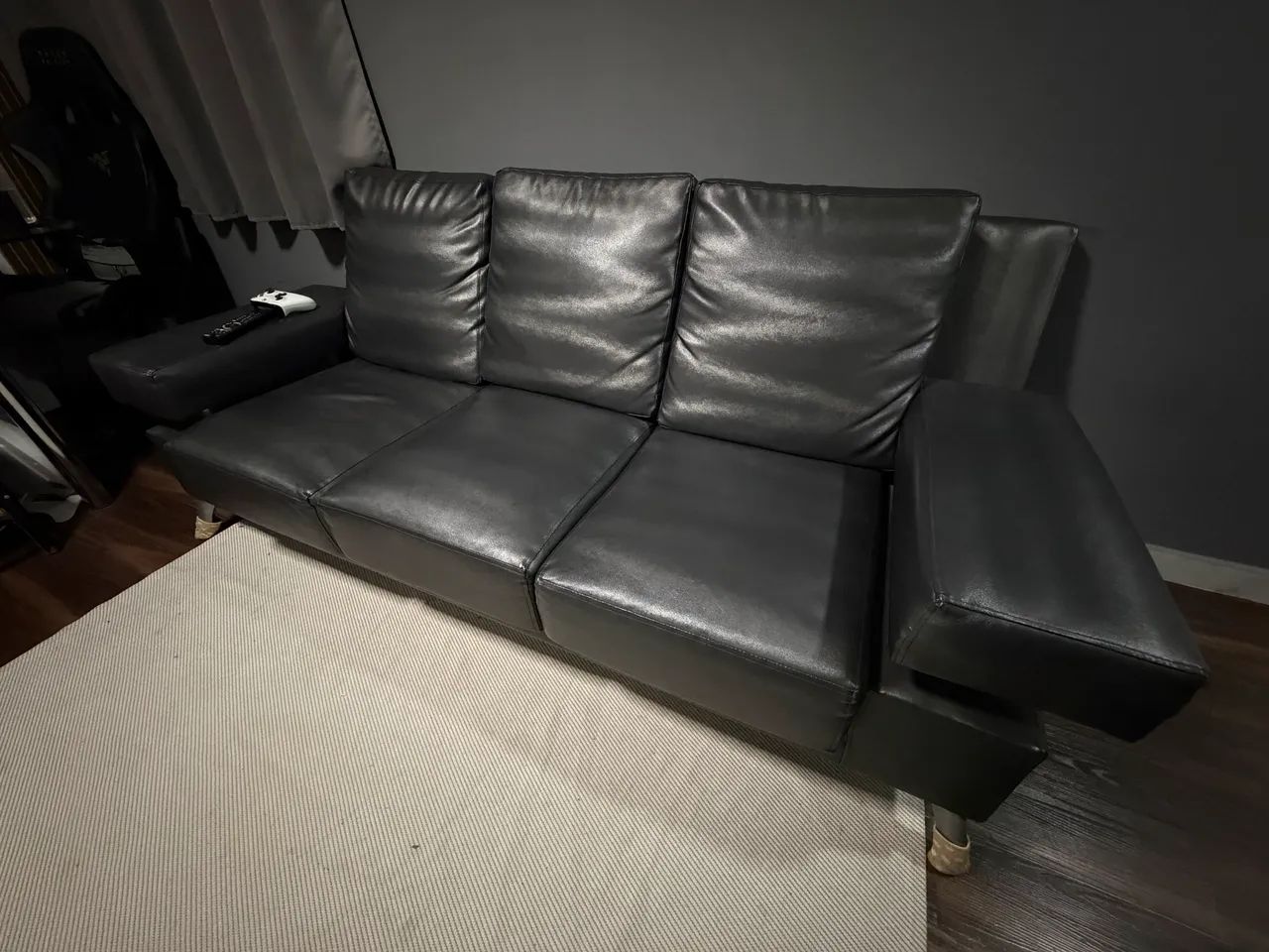 Sofá 3 lugares em perfeito estado - Foto 3