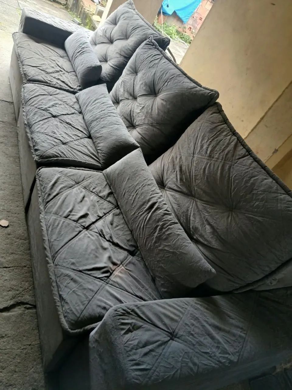Vendo sofá 3 lugares  retrátil  - Foto 4