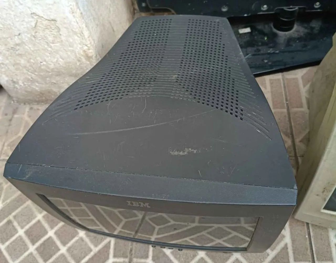 Monitor CRT IBM de tubo, não funciona  - Foto 3