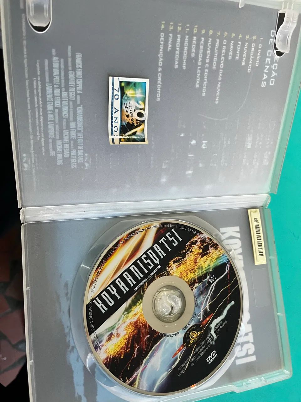 Dvd original KOYAANISOATSI Uma vida fora de equilíbrio - Foto 2