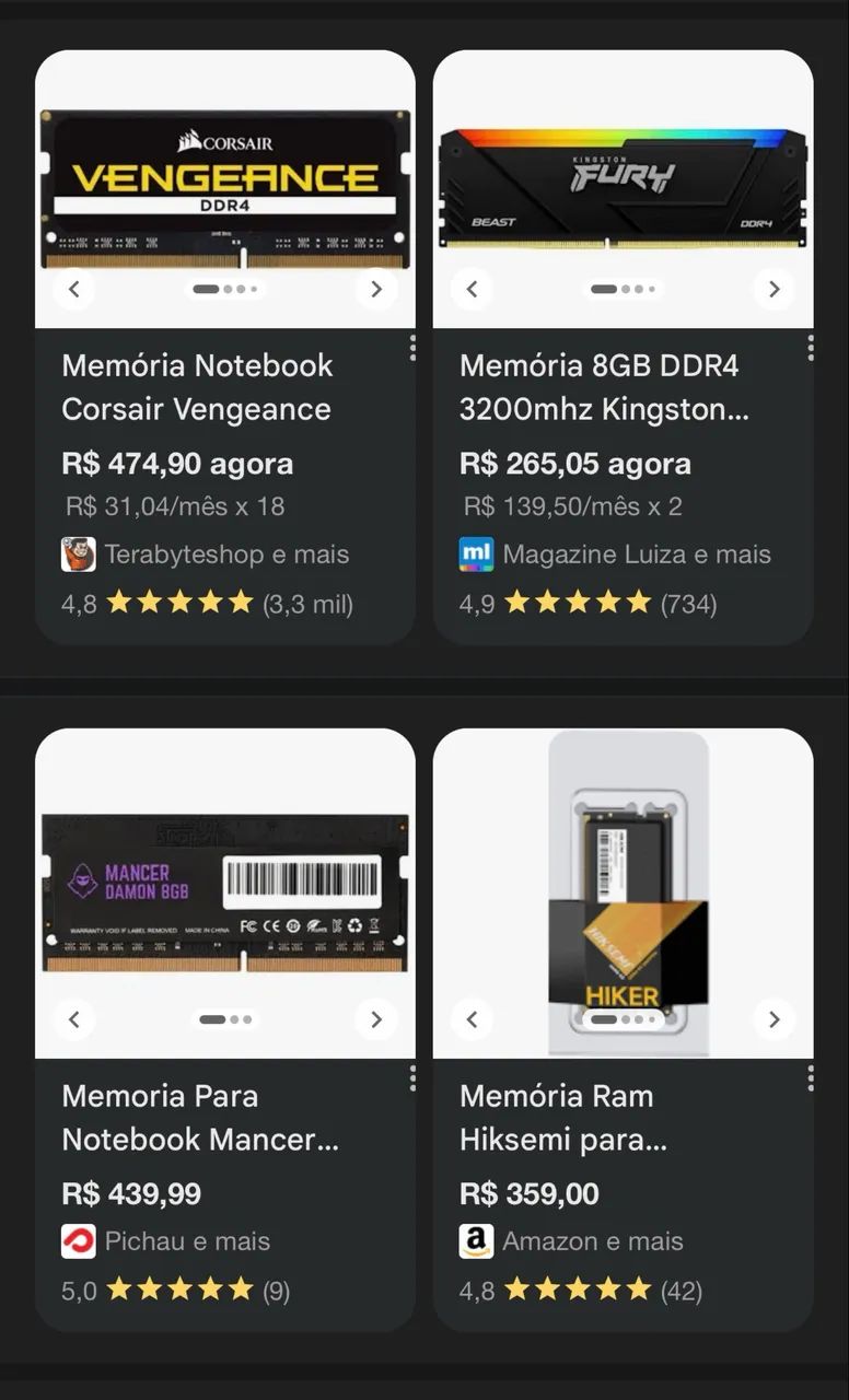 Memória ram notebook 8gb ddr4 3200 - Foto 2