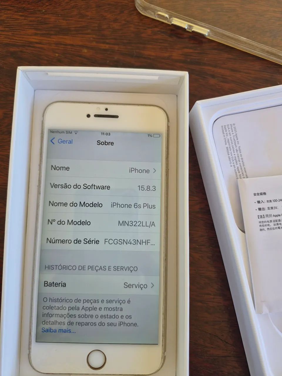 Iphone 6 Plus, celular smart fone zeradinho - Foto 4