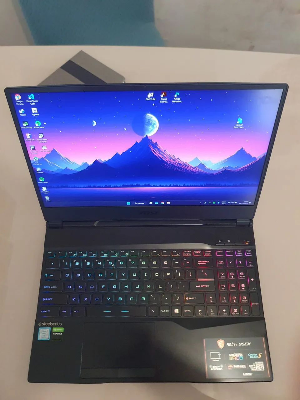 Notebook Gamer MSI i7 RTX 2060 