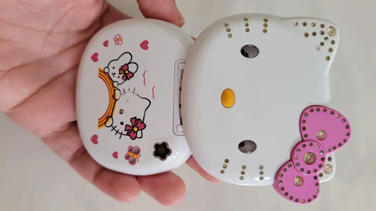 Telefone Flip Hello Kitty - Foto 2